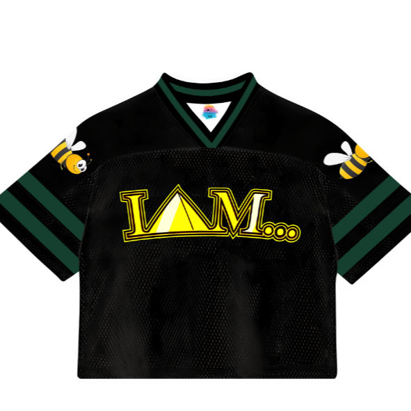'STING' JERSEY - B/Y/G OVERSIZED MESH, AND SOFTER POLY