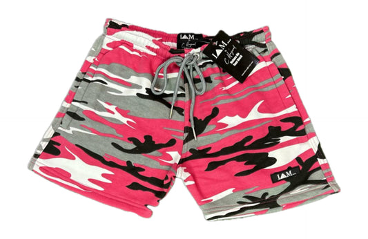 Shorts Fleece (pink Camo women)