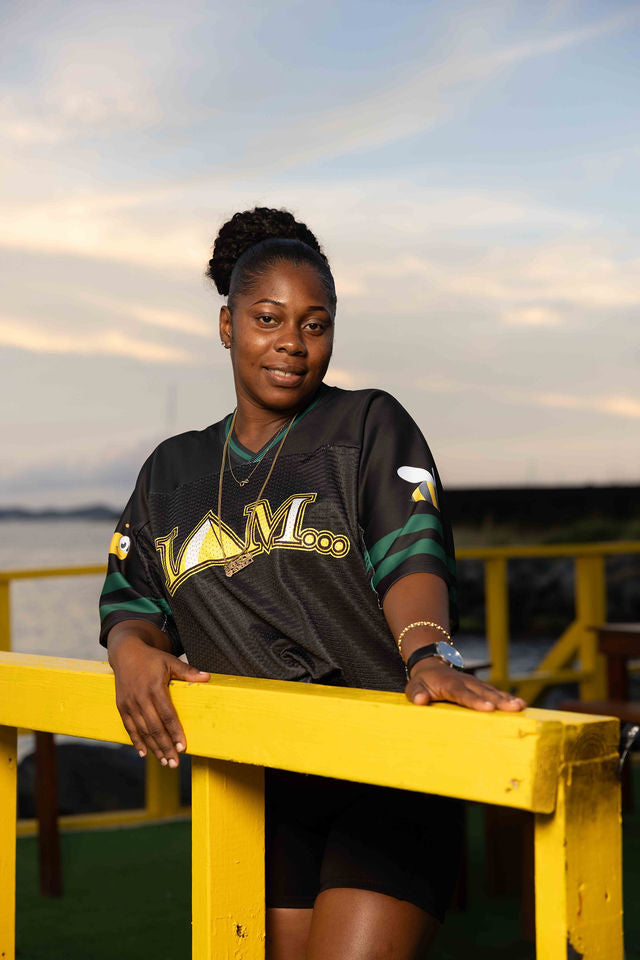 'STING' JERSEY - B/Y/G OVERSIZED MESH, AND SOFTER POLY
