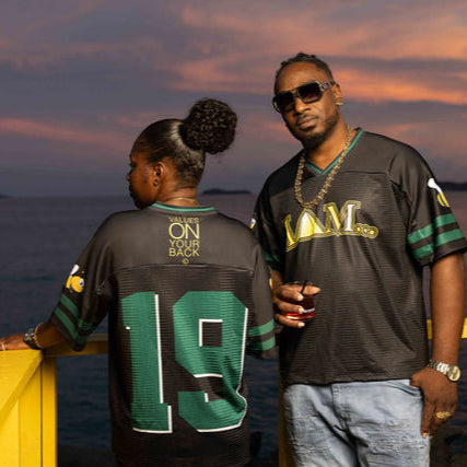 'STING' JERSEY - B/Y/G OVERSIZED MESH, AND SOFTER POLY