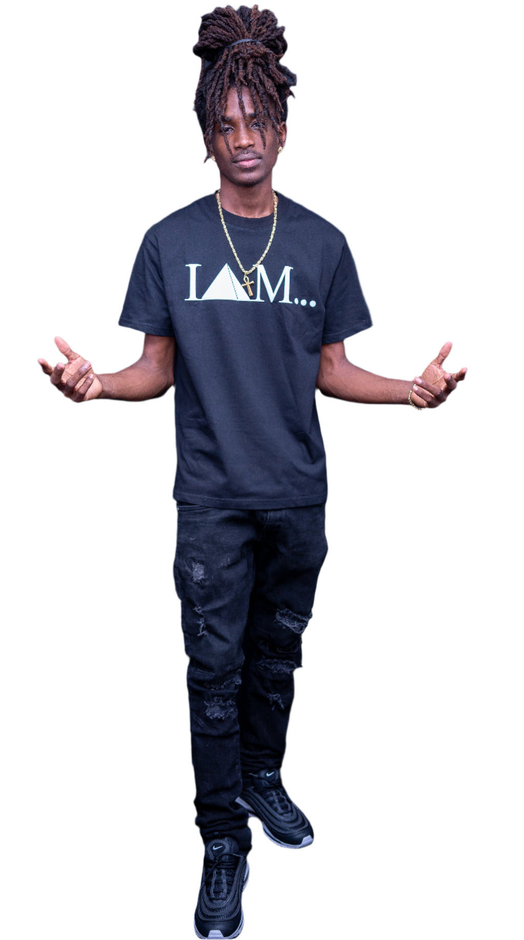 Logo Tee - Black / White