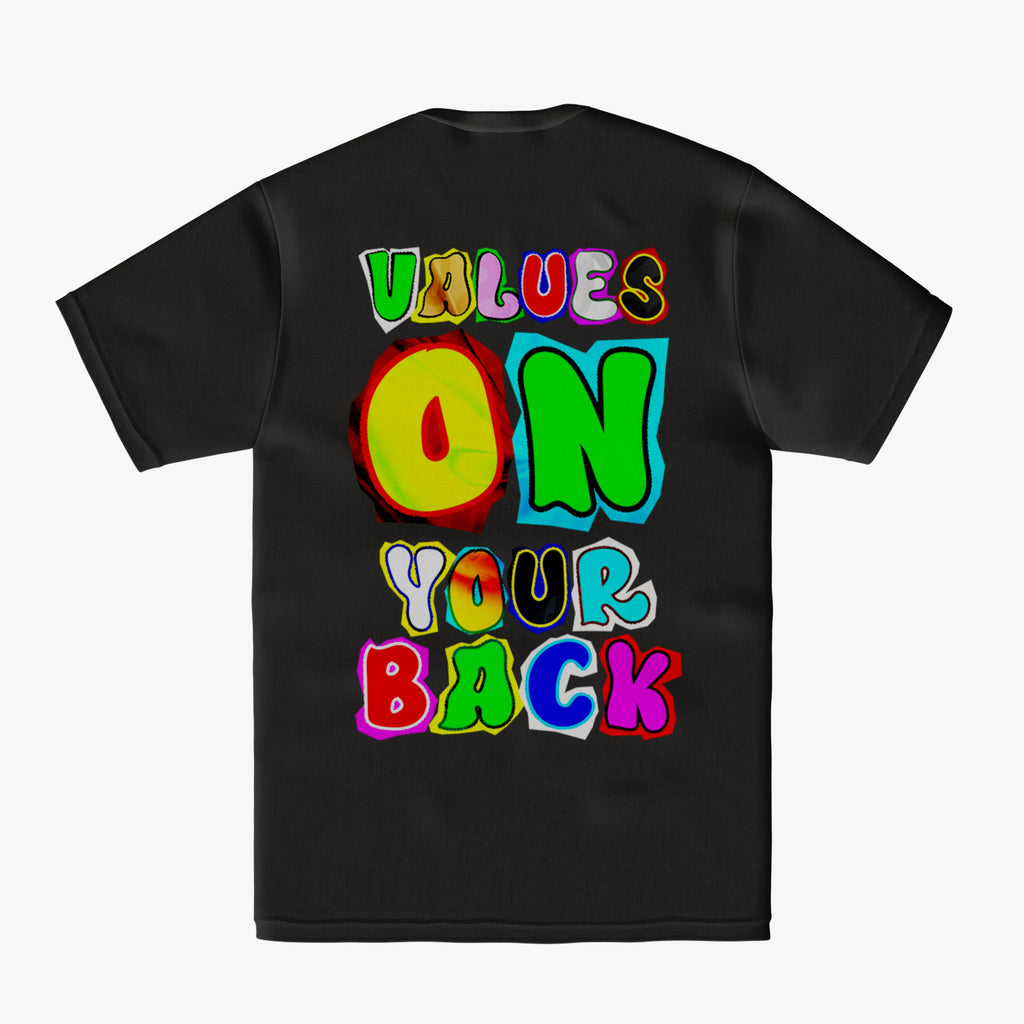 MULTICOLORED "VOYB" - BLACK
