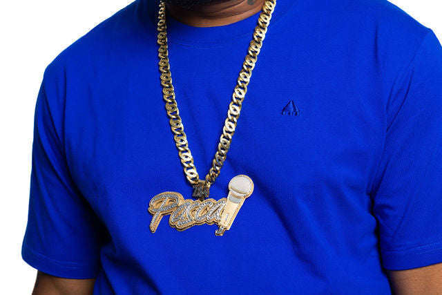 'BVI BLUE' SMALL LOGO TEE