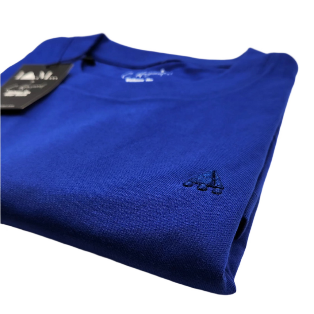 'BVI BLUE' SMALL LOGO TEE