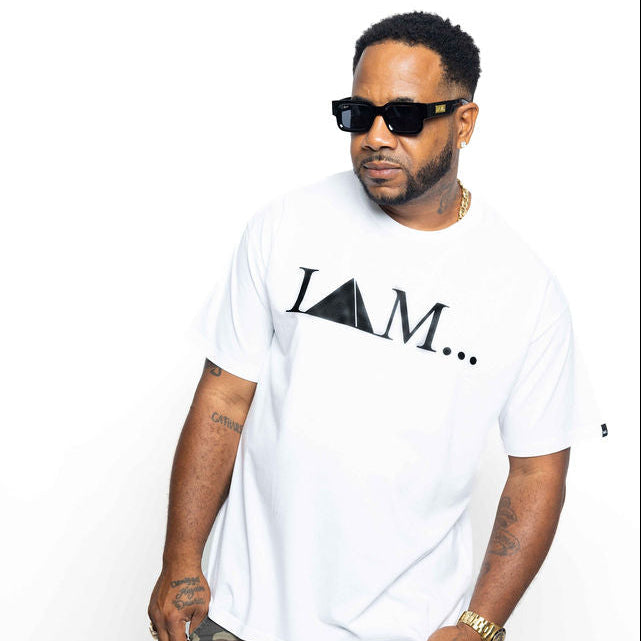 logo Tee - White / Black