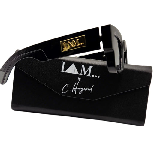 CUSTOM FRAME 'BLACK UNISEX' SUNGLASSES